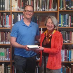 Visit from former student Rev. Dr David Coe